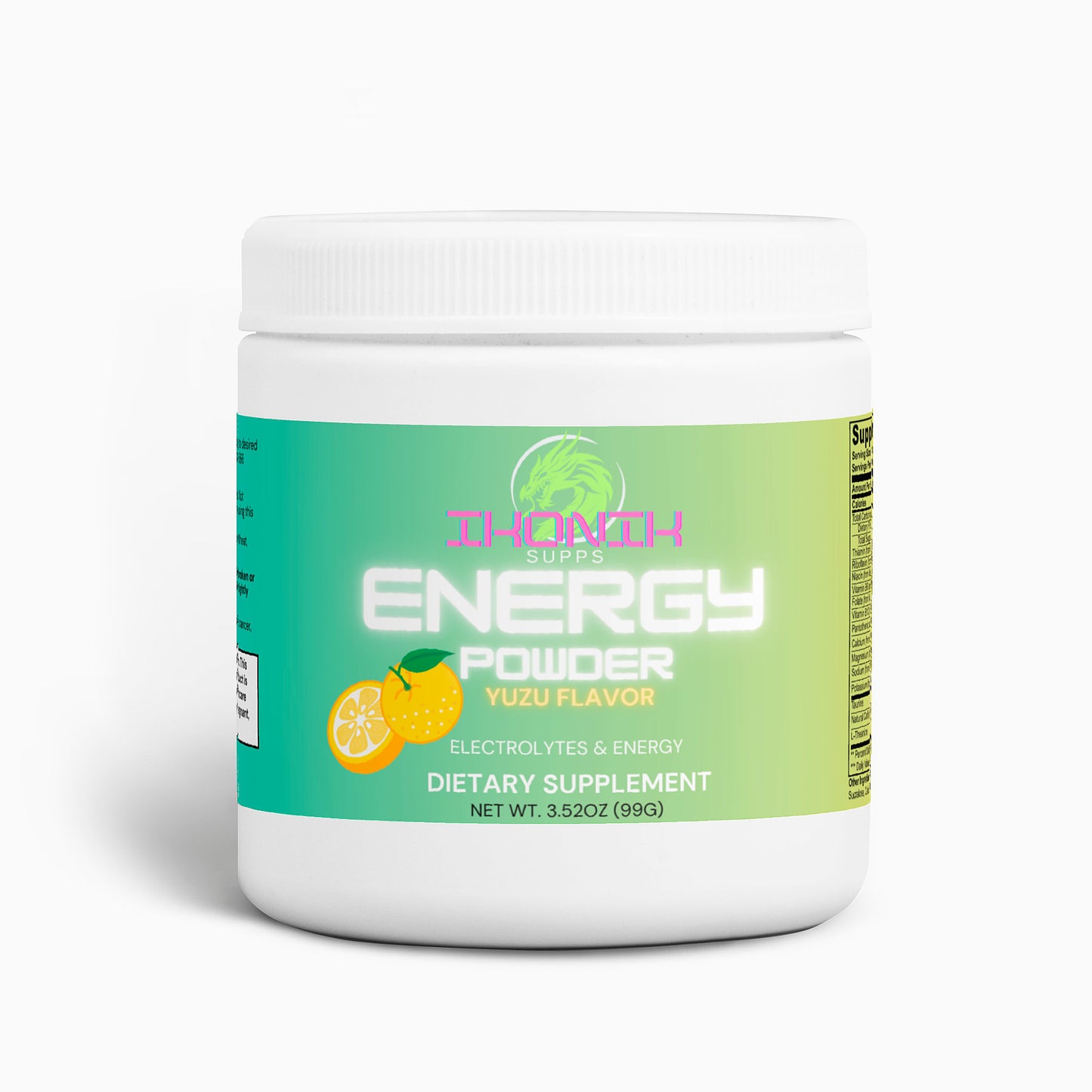 Energy Powder (Yuzu Flavor)