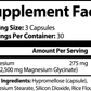 Magnesium Glycinate